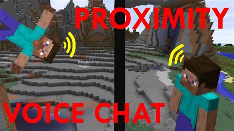 minecraft but with proximity voice chat - YouTube