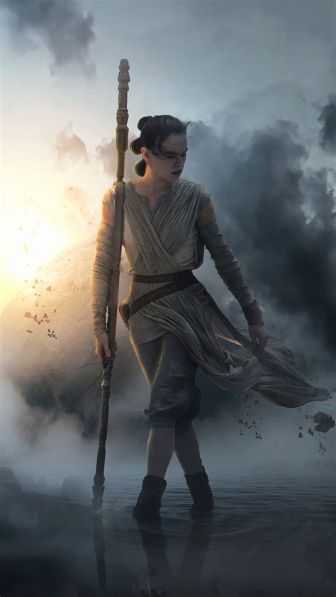 Find hd wallpapers for your desktop, mac, windows, apple, iphone or android device. 1080x1920 Rey Star Wars The Rise Of Skywalker 4k Iphone 7 ...