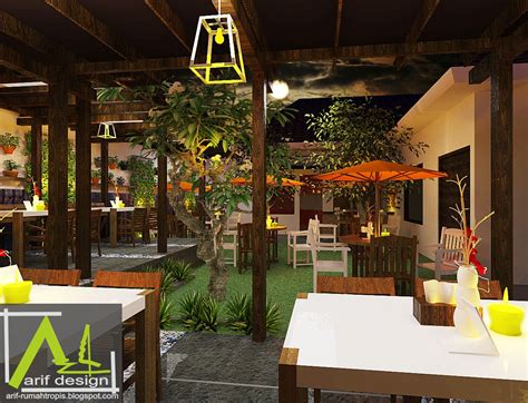 35 Gaya Terbaru Desain Cafe Minimalis Outdoor Desain Cafi12