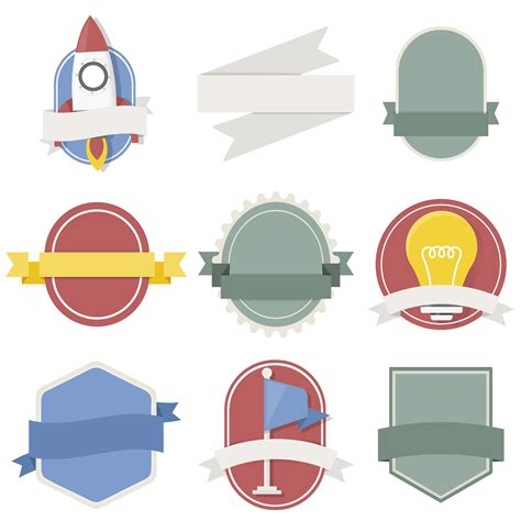Illustration Of Badges Collection Download Free Vectors Clipart