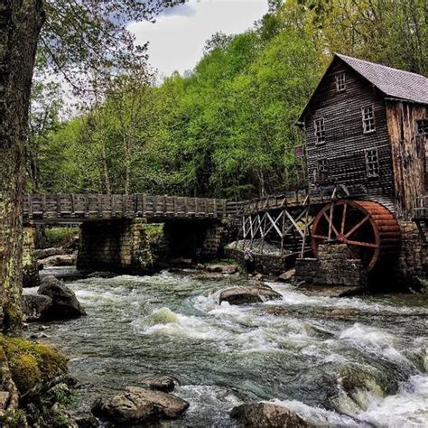 Glade Creek Grist Mill In Danese Wv