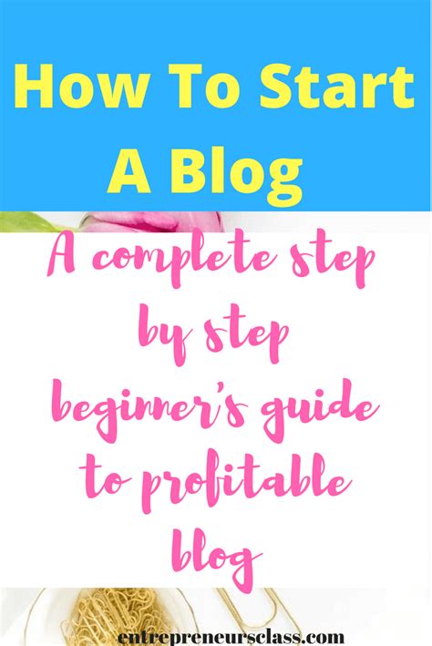 How To Start A Blog 2019 Blogging For Beginners