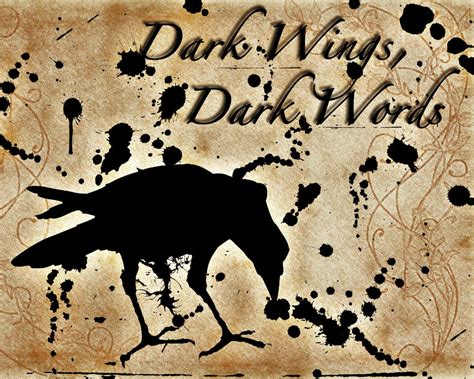 Dark Wings Dark Words By Avriemoss On Deviantart