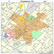 Doylestown Pennsylvania Street Map 4219784