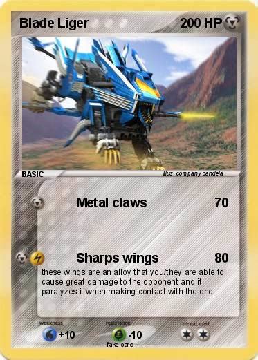 Pokémon Blade Liger Metal Claws My Pokemon Card