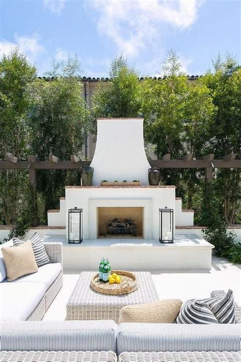 Breathtaking Backyard Fireplace Ideas For Warm Atmosphere Decortrendy