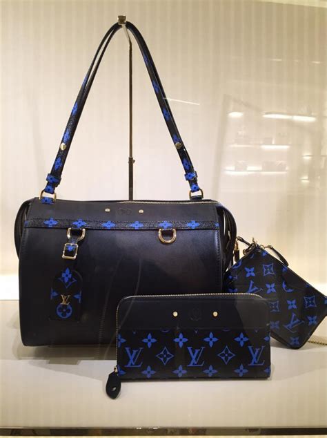 Reviewing Louis Vuitton Blue Monogram Canvas Bag Collection Blog For