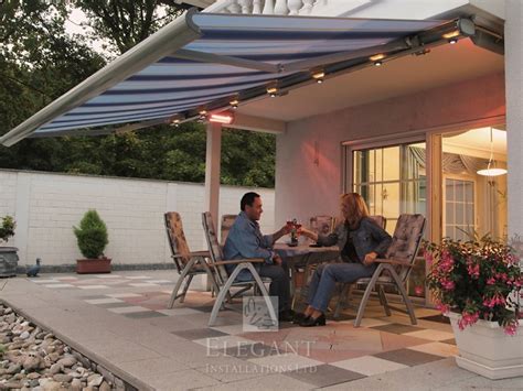 Awnings With Lights Patio Awning Lights By Elegant Uk