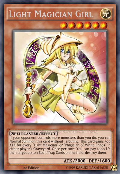 Light Magician Girl Alt Artwork By Charogaming99 Custom Yugioh Cards