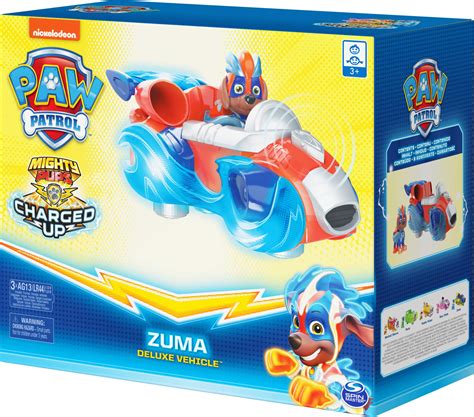 Paw Patrol Mighty Pups Charged Up Zumas Deluxe Vehicle With Lights