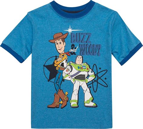 Toy Story Toddler Boy T Shirts Woody Buzz Lightyear