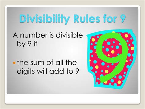 Ppt Divisibility Rules Powerpoint Presentation Free Download Id