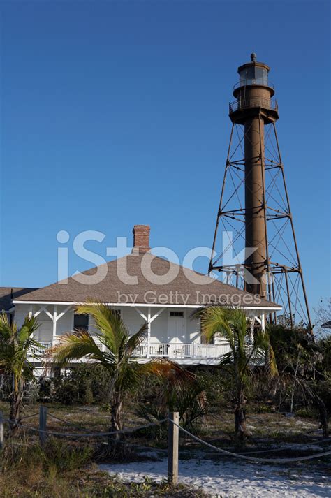 Sanibel Island Lighthouse Stock Photo Royalty Free Freeimages