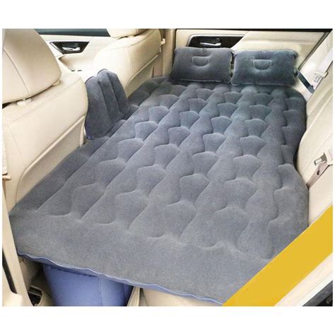 Car Air Inflatable Travel Mattress Bed Rear Seat Cover Car Travel Bed