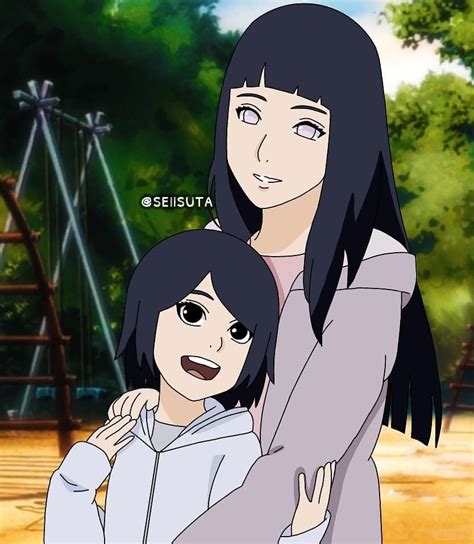 Uchiha Hinata And Her Daugher Naruto And Sasuke Naruto Boys Naruto