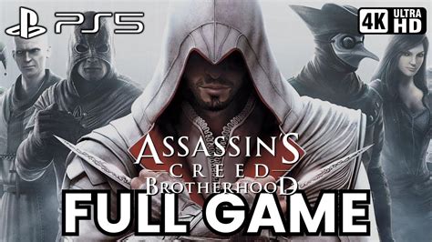 ASSASSIN S CREED BROTHERHOOD REMASTERED Full Gameplay PS5 4K No