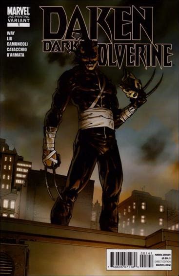 Daken Dark Wolverine 1 D Nov 2010 Comic Book By Marvel