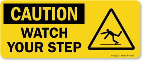 Get the best deal for watch your step sign from the largest online selection at ebay.com. Watch Your Step OSHA Caution Sign - Quick Shipping, SKU ...