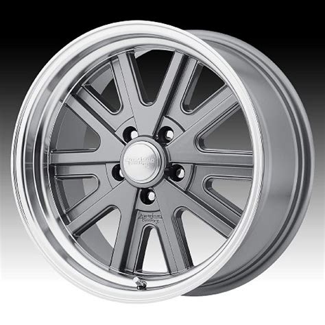 American Racing Vn527 427 Mono Cast Mag Gray Custom Wheels Rims Vn527
