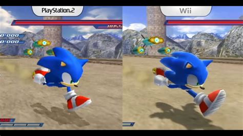 Sonic Unleashed Ps2 Vs Wii Youtube