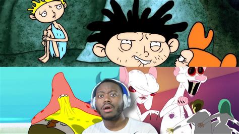 Scientifically Accurate Flintstones Spongebob Pinky And The Brain Reaction Youtube