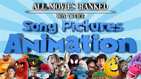 All Sony Pictures Animation Movies Ranked Box Office Youtube