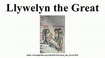 Llywelyn the Great - YouTube