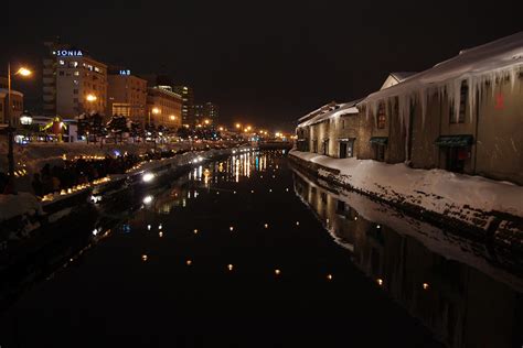 Otaru Snow Light Path Festival Zooming Japan