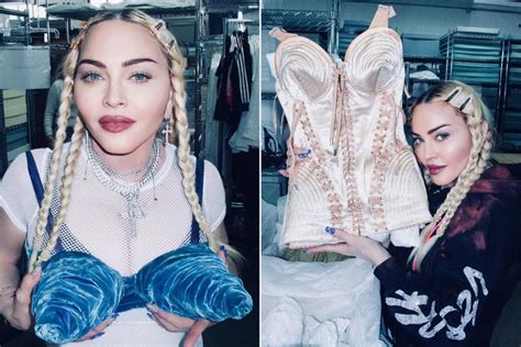 Madonna Shows Off Iconic Cone Bras In Her Wardrobe Archive