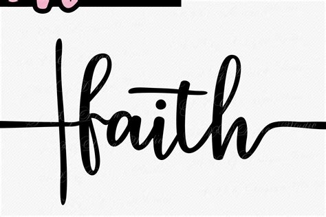 Faith Cross Svg Faith Cross T Shirt Design 617674 Cut Files