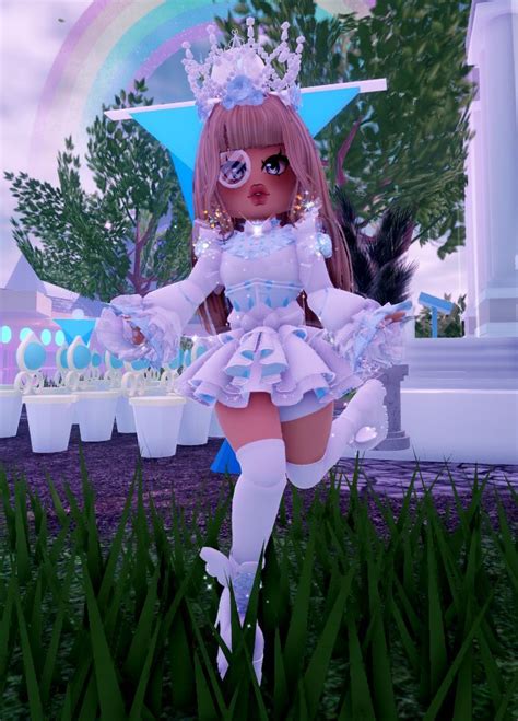 Pastel Blue In 2022 Aesthetic Roblox Royale High Outfits Royal