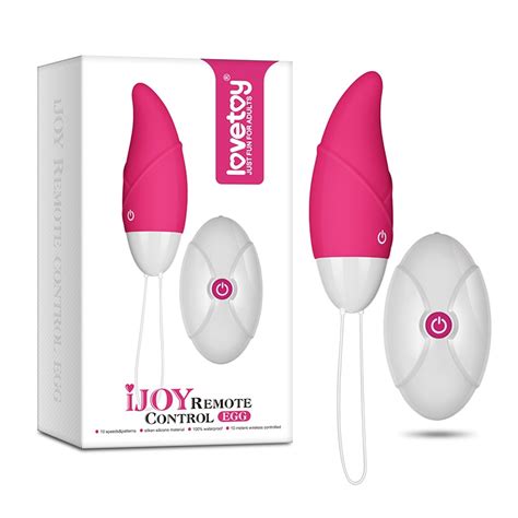 lovetoy remote control 10 modes vibrating silicone waterproof love egg g spot clitoral bullet