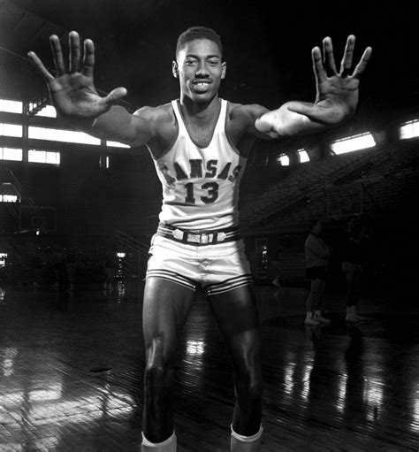 Before His Prolific Nba Career Wilt Chamberlain Excelled At Kansas