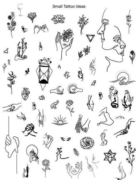 Small Tattoo Ideas Cute And Simplistic Designs