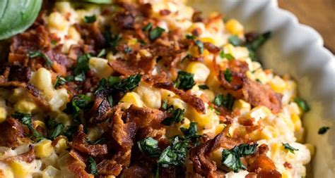 Corn And Bacon Casserole