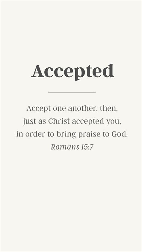 Bible Verses About Accepting Others