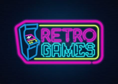 Neon Sign Effects Neon Signs Arcade Game Room Retro Logos Images