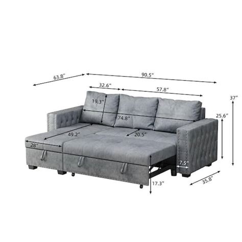 Gray Stickon Sofa Beds Hym Hd04280331 C3 600 