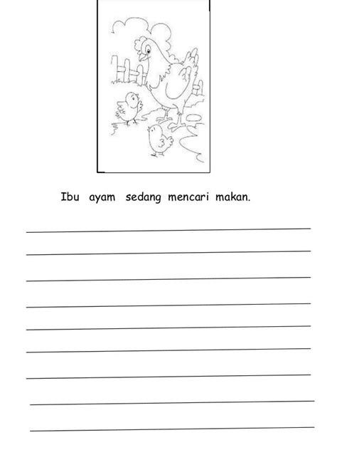 Kertas bahasa melayu kertas 1 (1103/1) spm 2018 telah menjadi sejarah. Latihan Menulis Bahasa Melayu Tahun 1 | How to plan ...