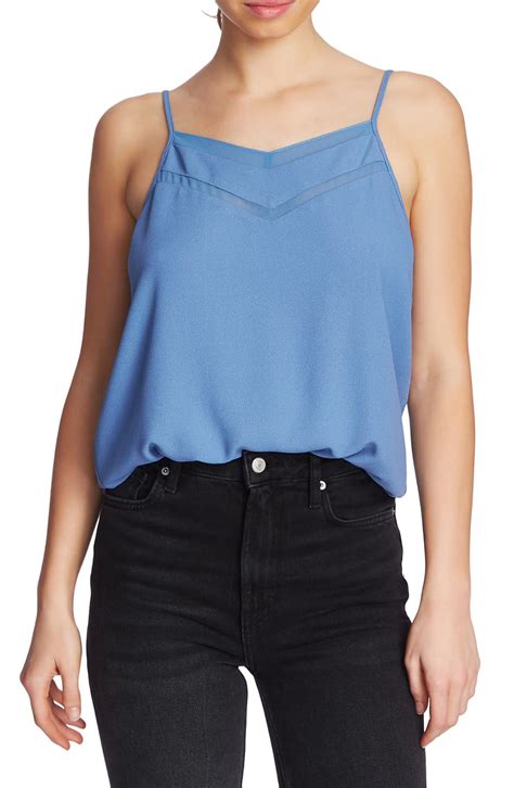 1state Chiffon Trim Camisole Nordstrom Camisole Womens Clothing
