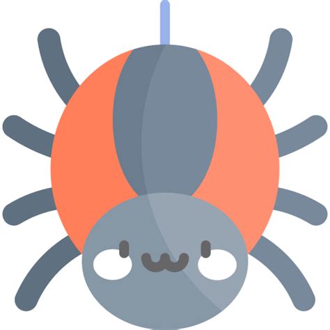 Spider Kawaii Flat Icon