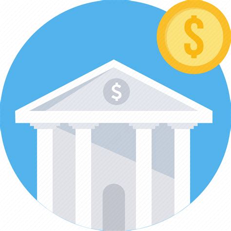 Bank Finance Financial Institution Loan Stock Treasury Icon