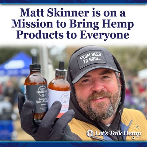 Let S Talk Hemp On Twitter Just A Few Years Ago Libiss Skinner Spent Her Days As A Real