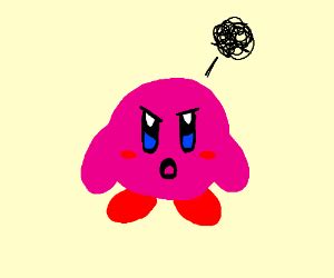 Need to find a kirby service center to have your kirby vacuum repaired? Kirby raging - Drawception