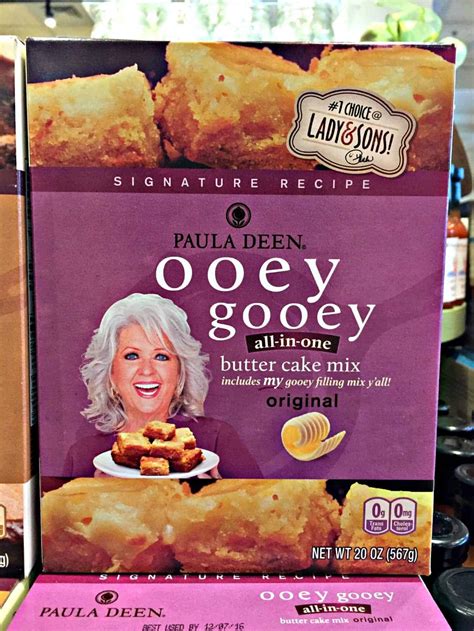 Paula Deens Ooey Gooey Butter Cake Following