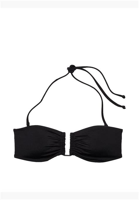Buy Victorias Secret Black Essential Bandeau Bikini Top For Women In