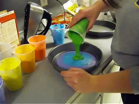How To Make A Rainbow Cake Nerdy Nummies Video Dailymotion