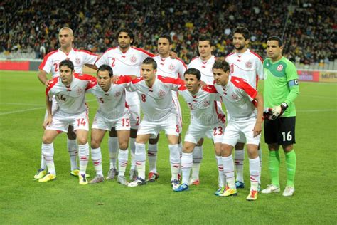 Tunisia National Football Team Editorial Stock Photo Image Of