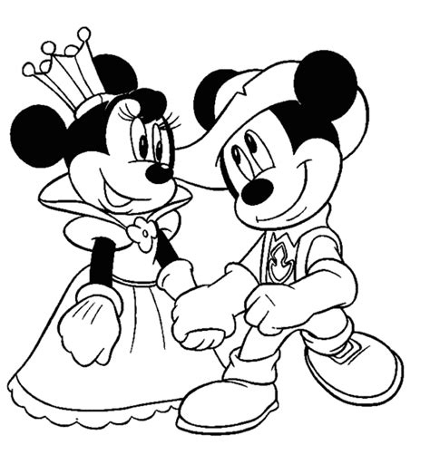 Mewarnai Mickey Mouse Gambar Kartun Mari Mewarnai