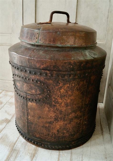 Large Victorian French Copper Still With Lid Sold Clubhouse